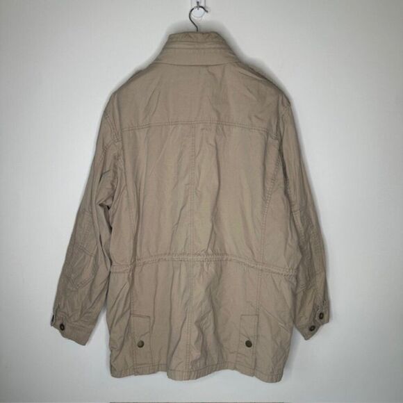 Orvis Khaki Tan XL Utility Hunting/Fishing/Outdoor Adventure Hooded Jacket - Picture 4 of 8